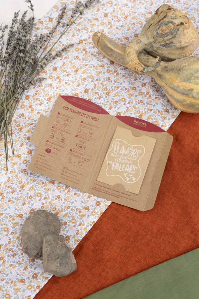 Llavors de tomata rosada de l'horta del Flamisell