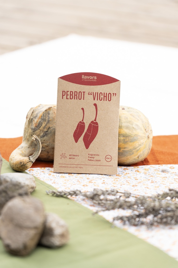 Llavors de pebrot "vicho" de Puigcercós