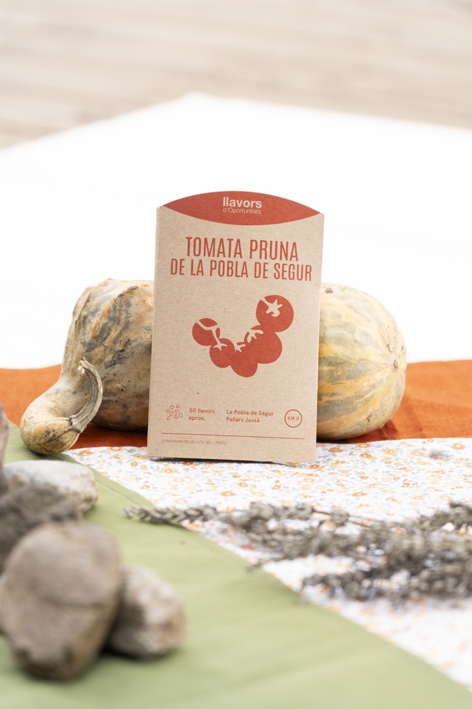 Llavors de tomata pruna de la Pobla de Segur