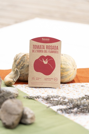 [Preu particulars] Llavors de tomata rosada de l'horta del Flamisell